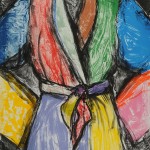 <b>Jim Dine</b>,<em> Double Dose of Color</em>, 2009, 38 color lithograph. The Tamarind Archive Collection.