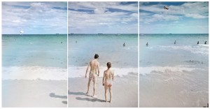<strong>Stefan Jennings Batista</strong>, <em>Google Beach: 25.46’56.3”N80.07’40.5”W</em>, 2015, Archival Pigment Print, 40” x 66”